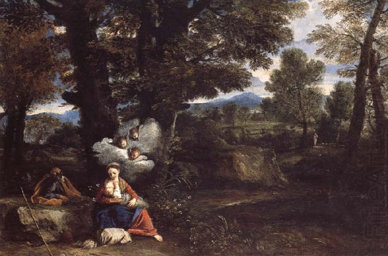 THe Rest on the Flight into Egypt, MOLA, Pier Francesco